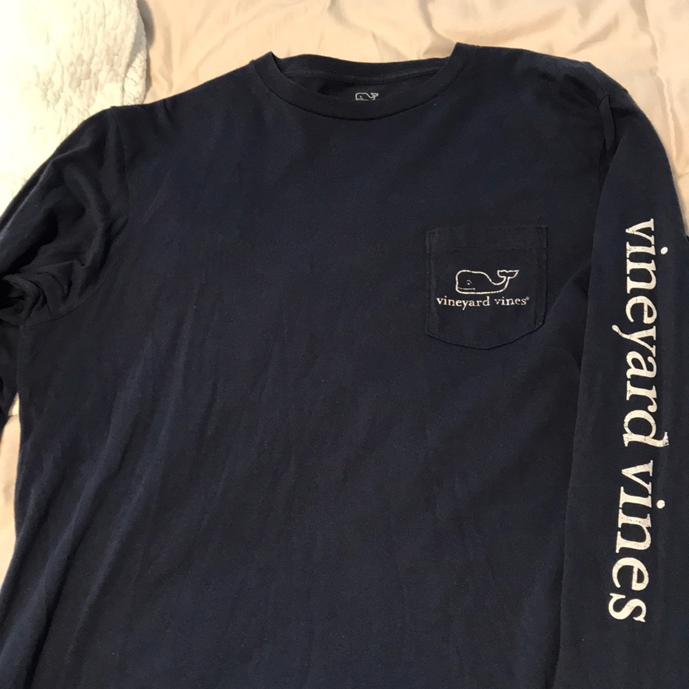 Vineyard Vines long sleeve pocket tee, M